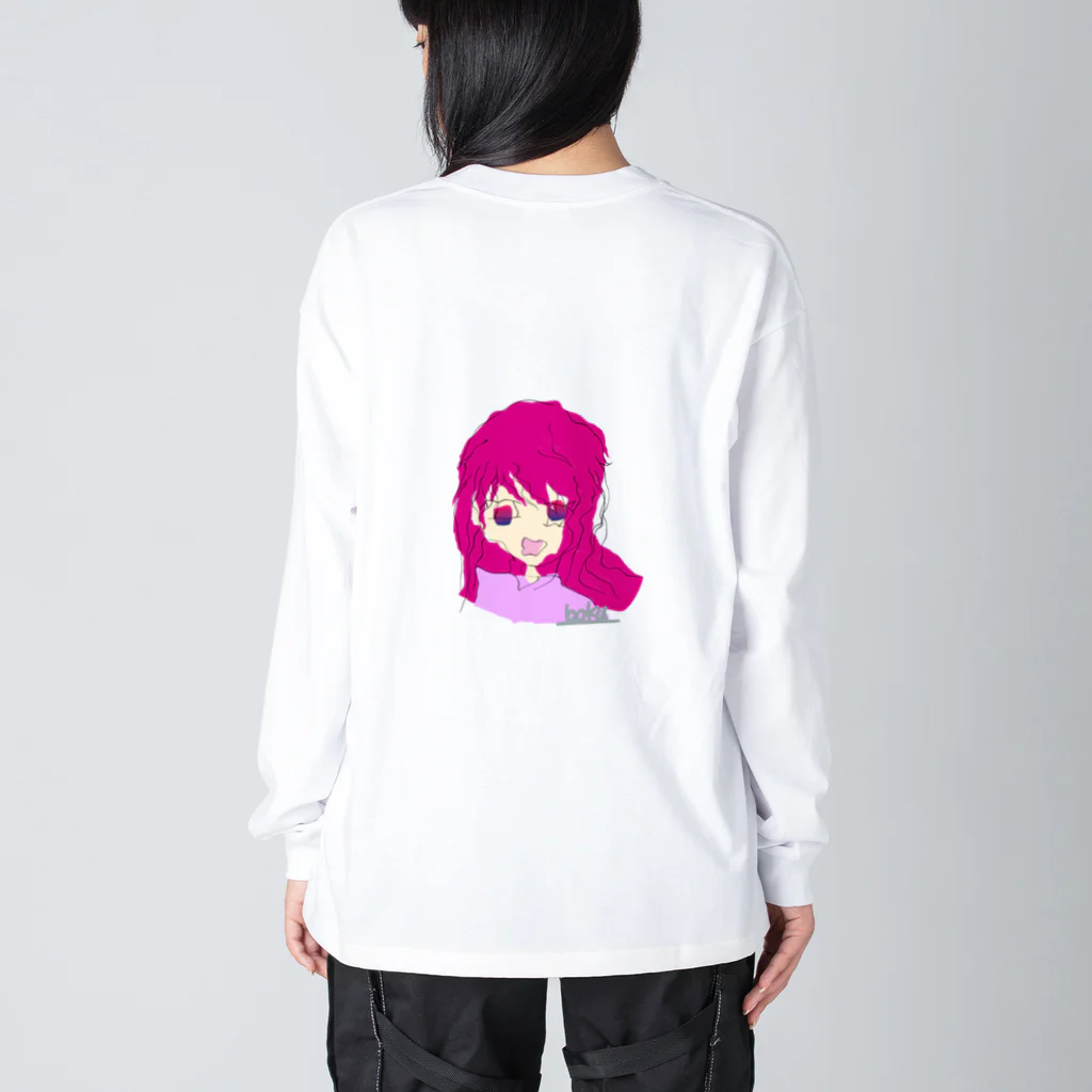 僕のshopの歪みちゃん Big Long Sleeve T-Shirt