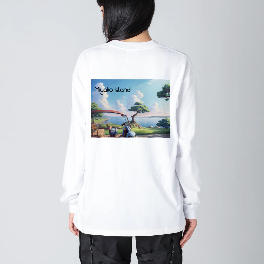 kuaczhuiのGolf Utopia ビッグシルエットロングスリーブTシャツ