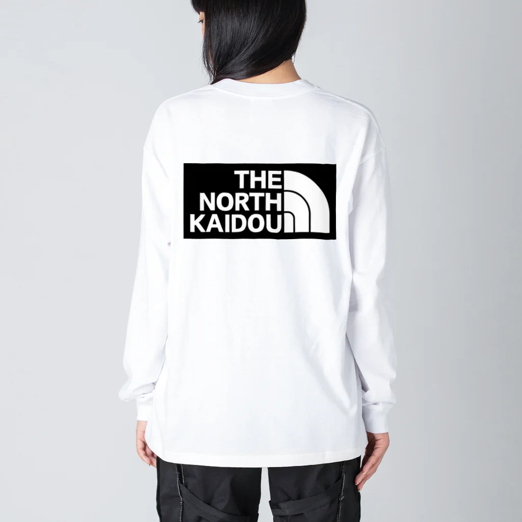 sounya sounyaのTHE NORTH KAIDOU（北海道） ビッグシルエットロングスリーブTシャツ