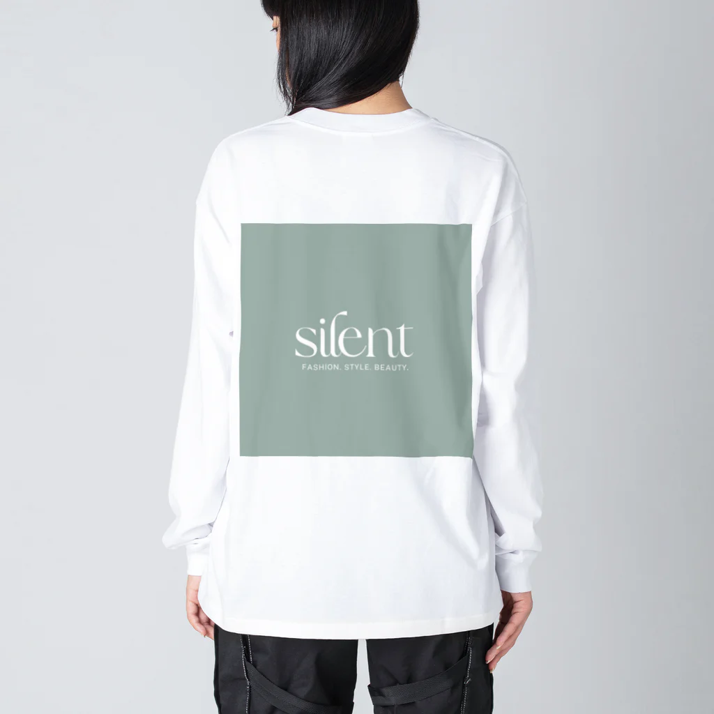 silentのsilent Big Long Sleeve T-Shirt