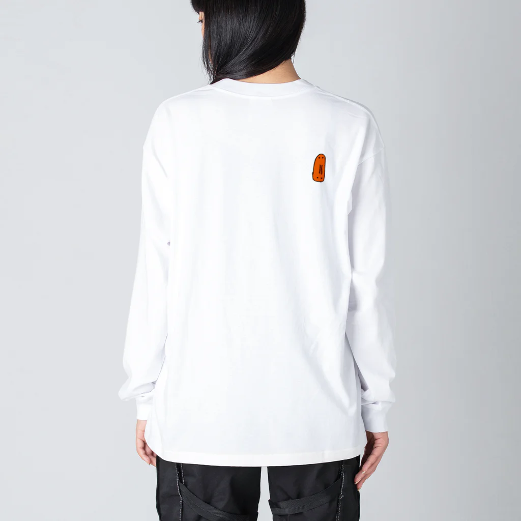 royro_desingの漂着物シリーズ　カエルウキ Big Long Sleeve T-Shirt