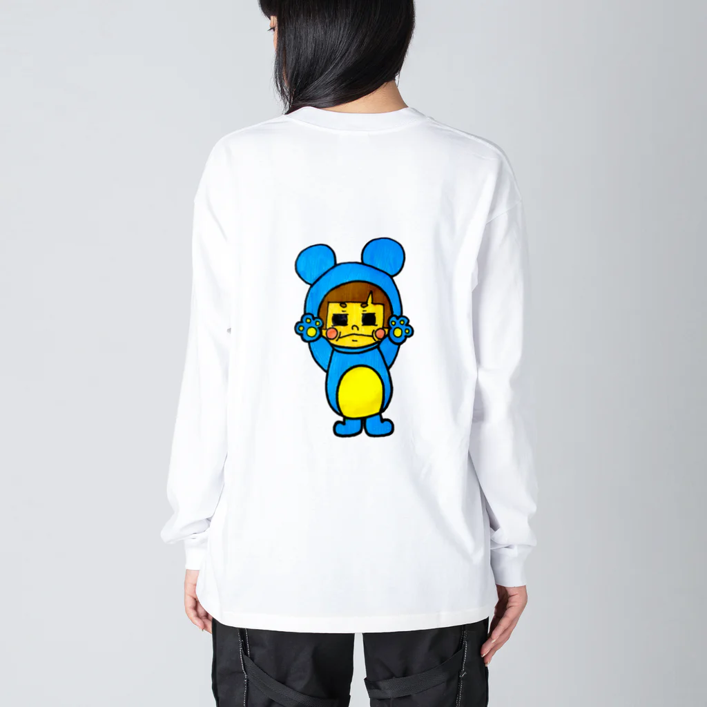 あにまるず。の着ぐるみBOY Big Long Sleeve T-Shirt