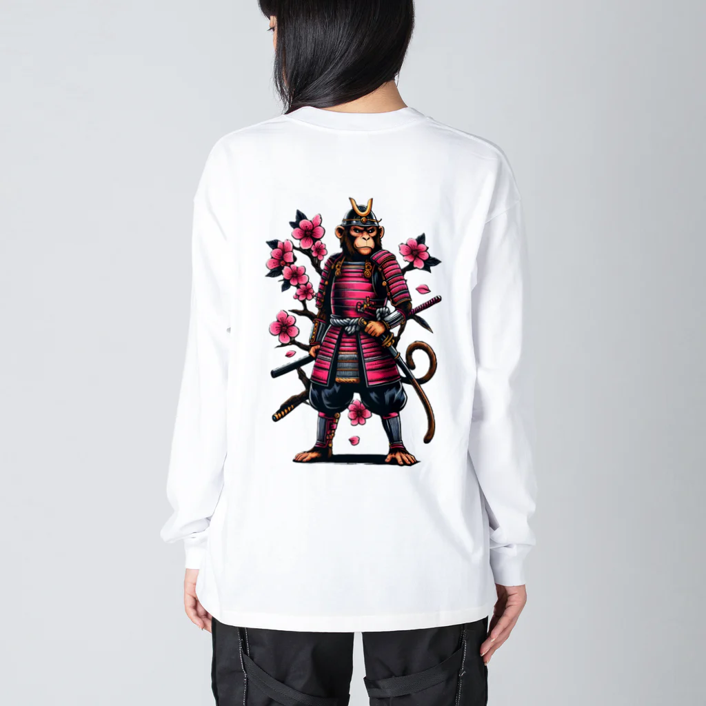 FUMYのSAMURAIプリミット猿 Big Long Sleeve T-Shirt