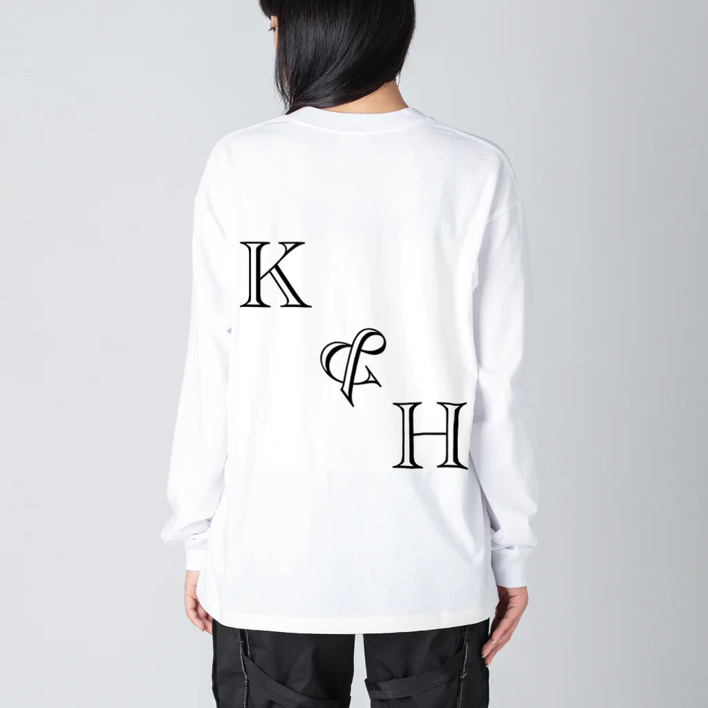 K&H official StoreのK&C バックシルエットTシャツ ビッグシルエットロングスリーブTシャツ