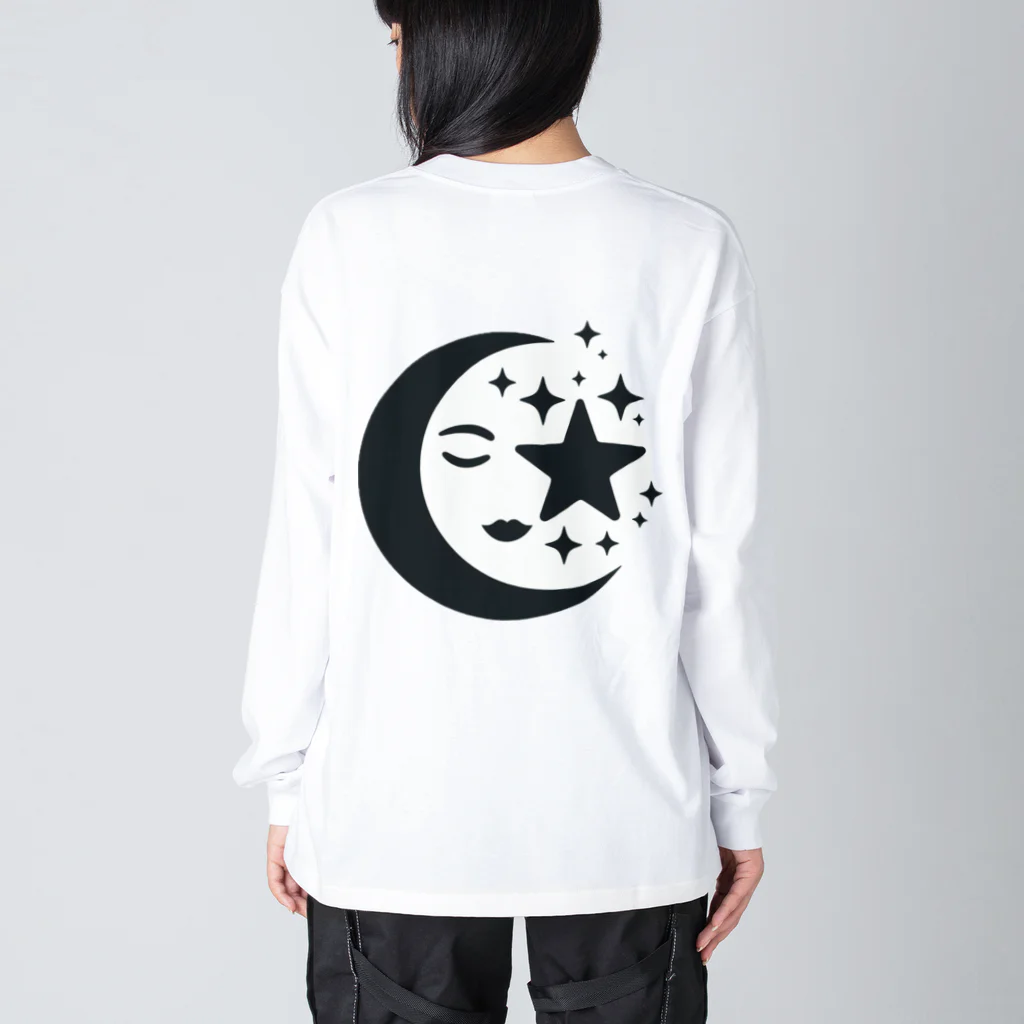 hanahanabiの月 Big Long Sleeve T-Shirt