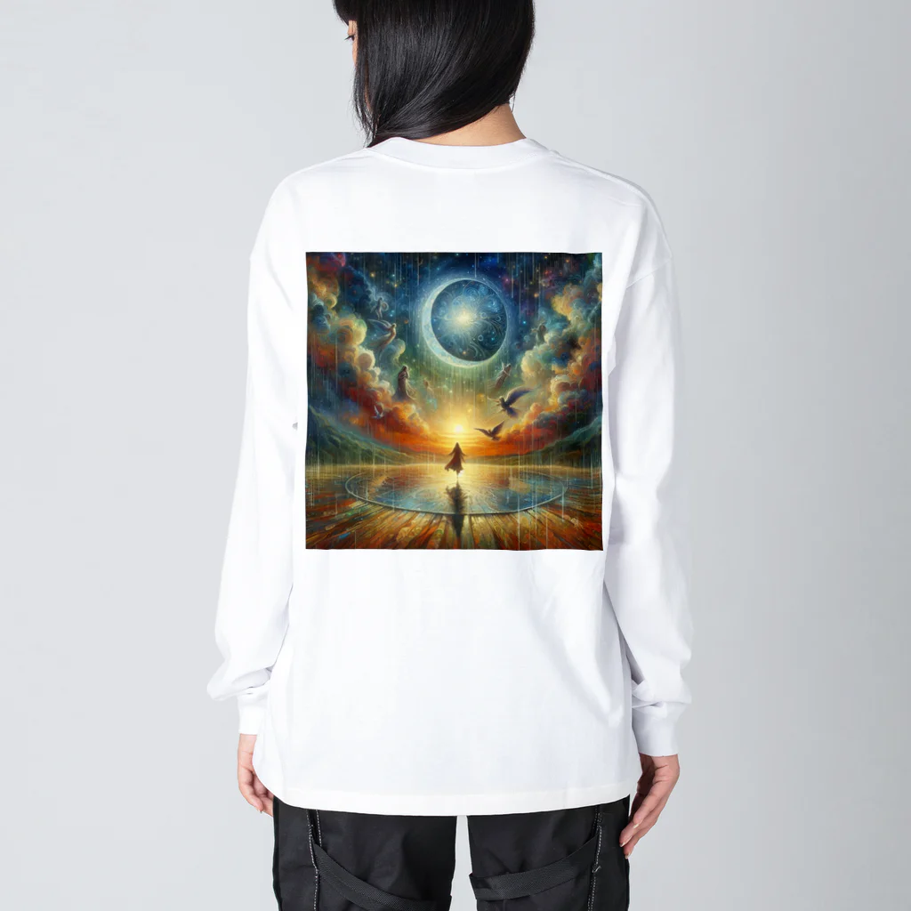 ミレーナの天気雨 Big Long Sleeve T-Shirt