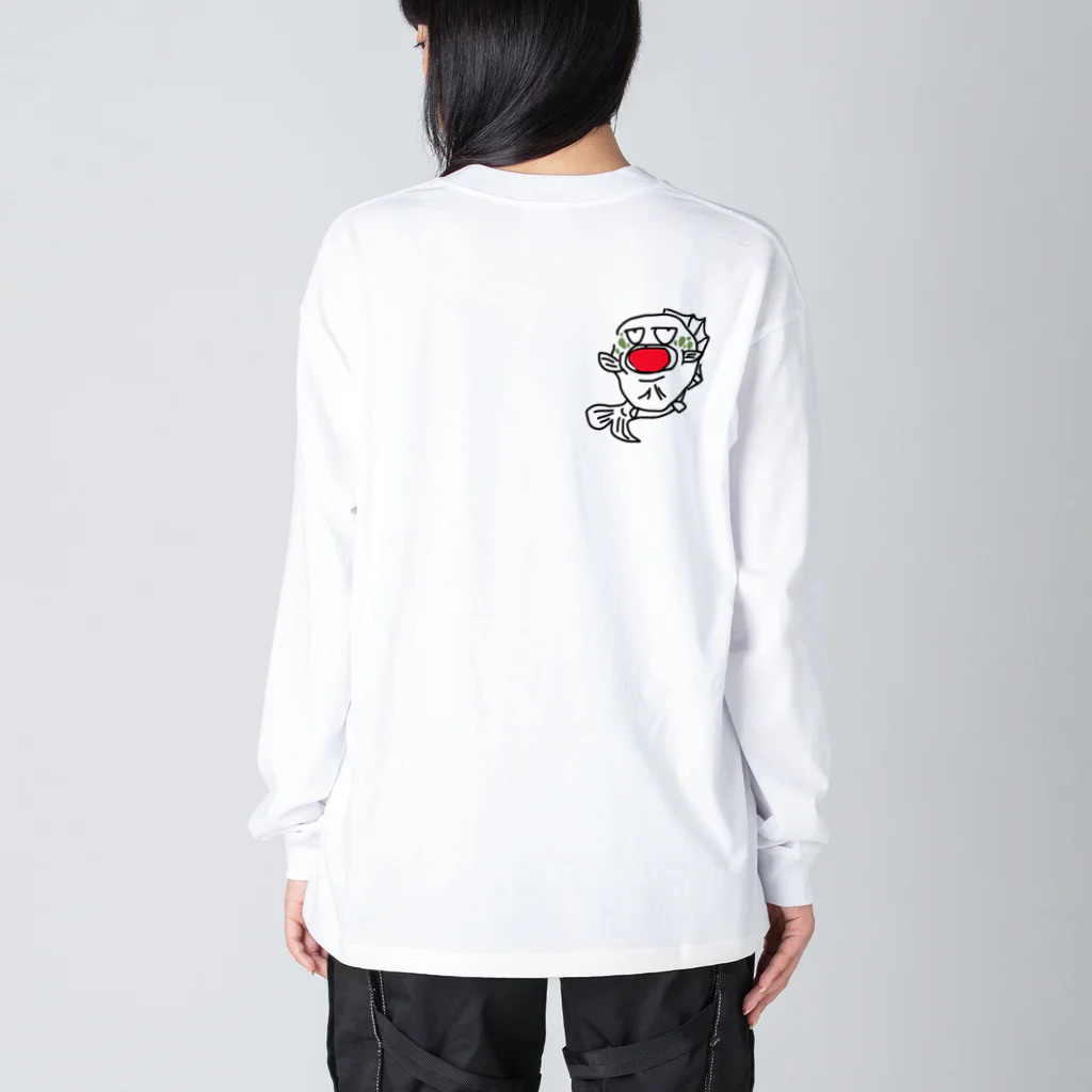 comaoのブラックバス　サングラバス Big Long Sleeve T-Shirt