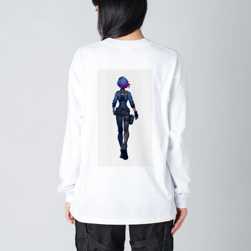 4D PlanetのEmma・Charlotte(エマ・シャーロット) Big Long Sleeve T-Shirt