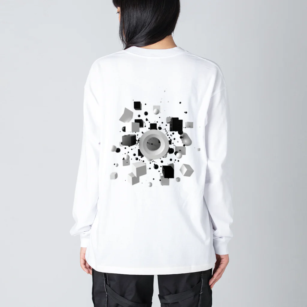 THE SMOKING AREAのコンロを真上から見た時 Big Long Sleeve T-Shirt