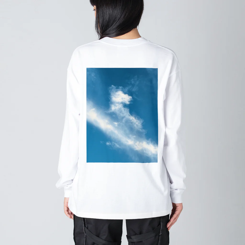 IMABURAIのClimbing the clouds Big Long Sleeve T-Shirt