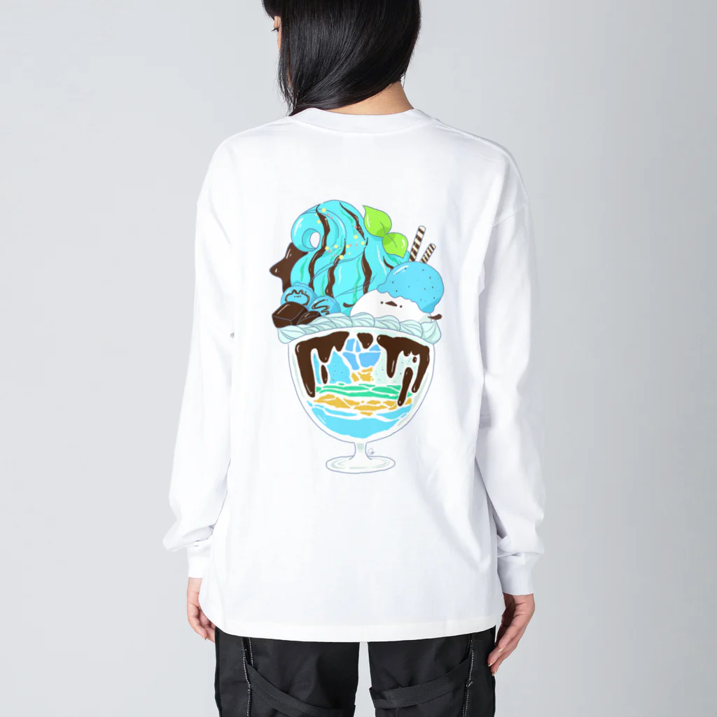 ねぎのチョコミントパフェ Big Long Sleeve T-Shirt