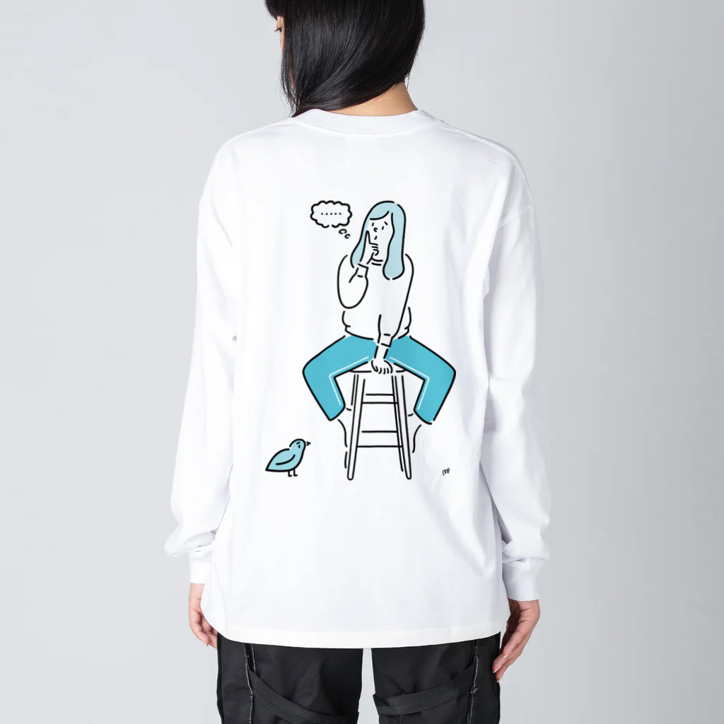 MITAINA PRODUCTIONのBLUEBIRD1 Big Long Sleeve T-Shirt