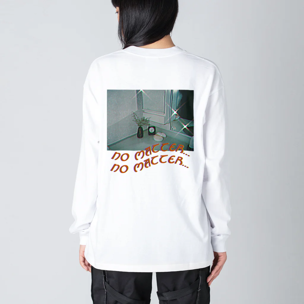 コ八ルのno matter... ビッグシルエットロングスリーブTシャツ