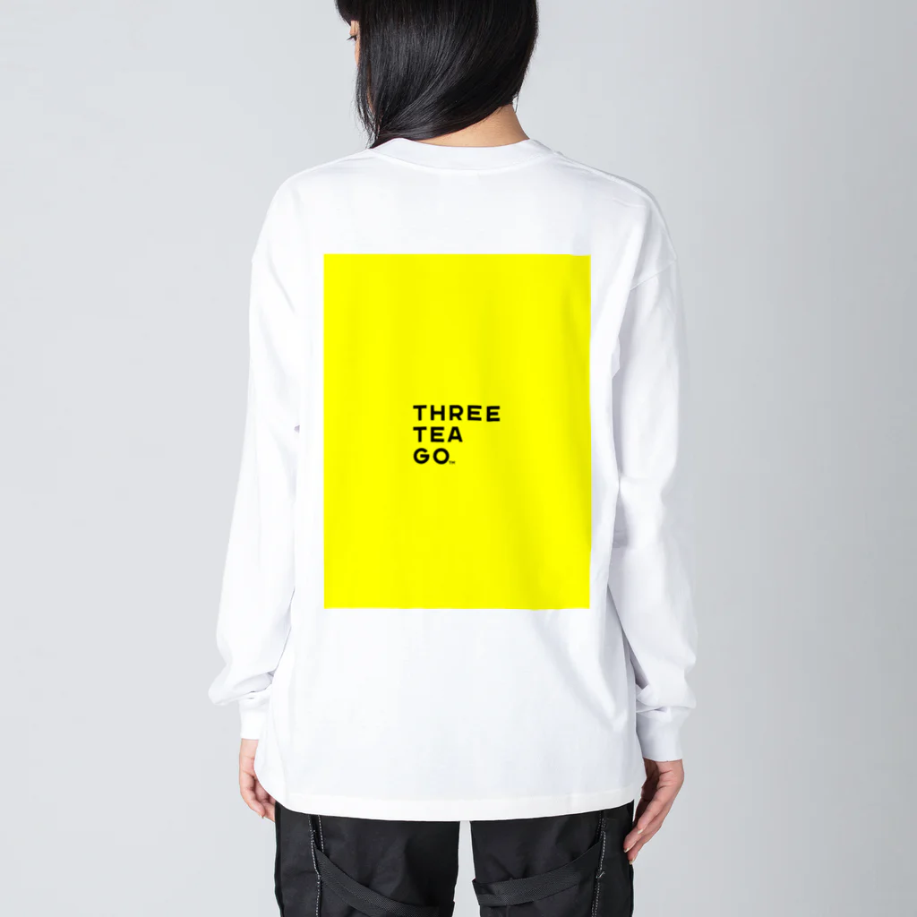 THREE TEA GO｜三茶散歩のGO Big Long Sleeve T-Shirt