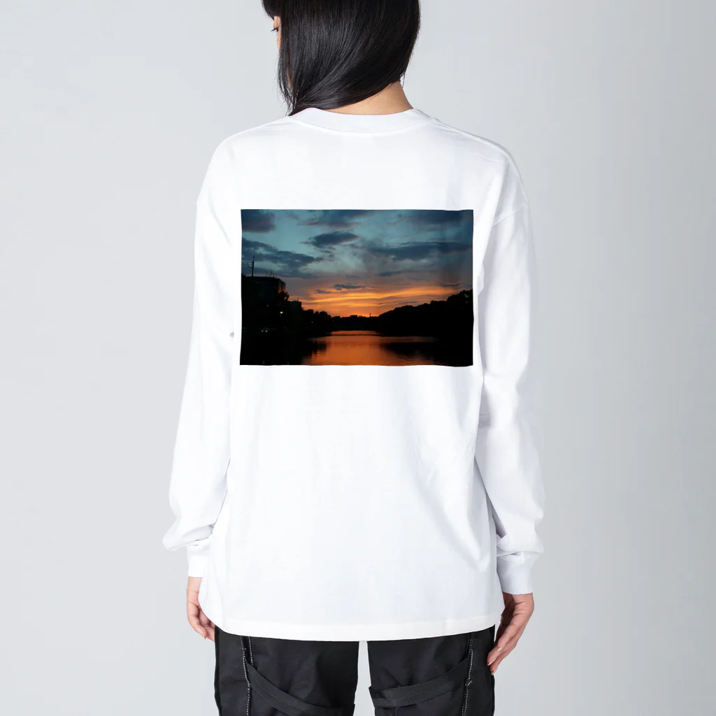 y_tomoyaのYU-HI(皇居) Big Long Sleeve T-Shirt