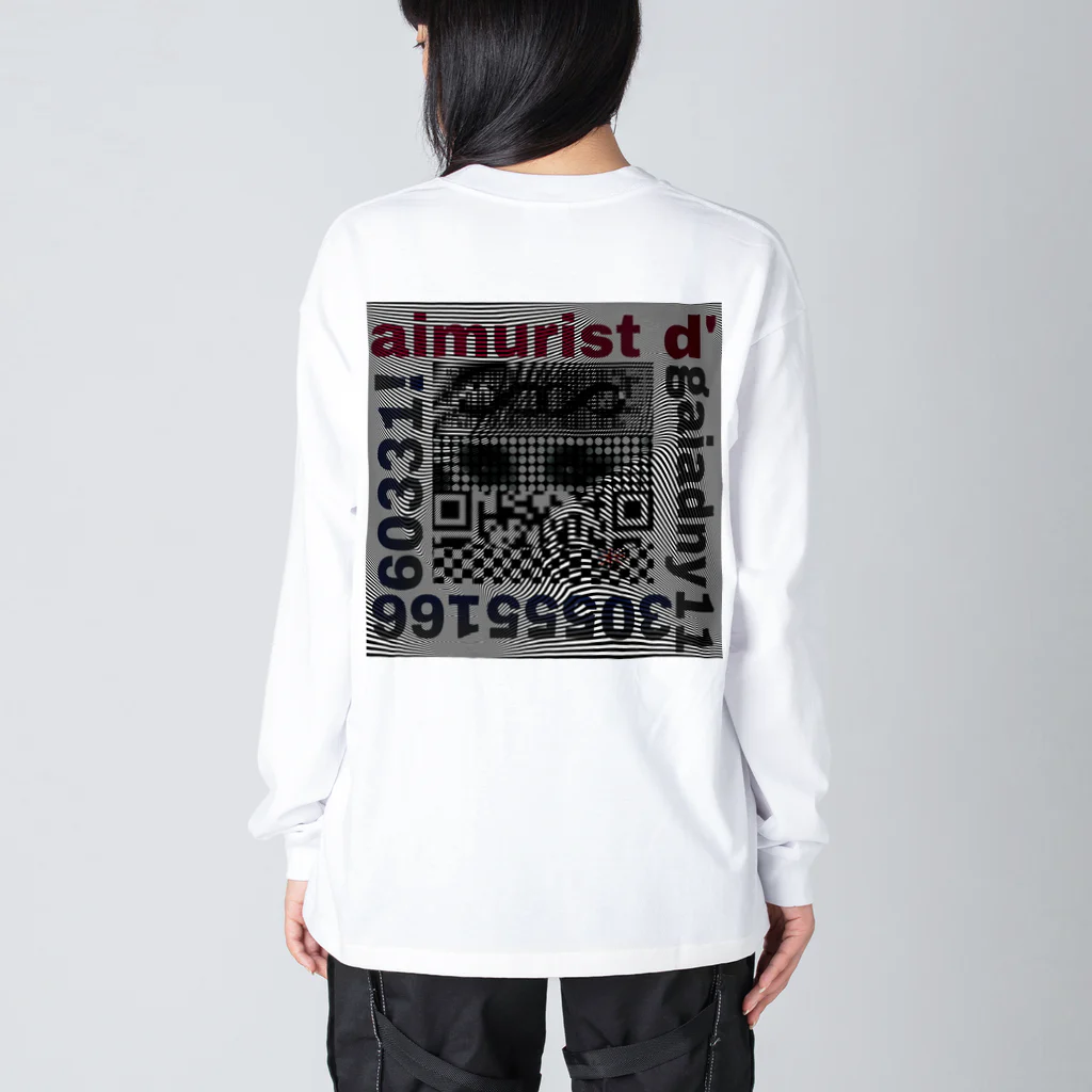 Aimurist のコードアイム ビッグシルエットロングスリーブTシャツ