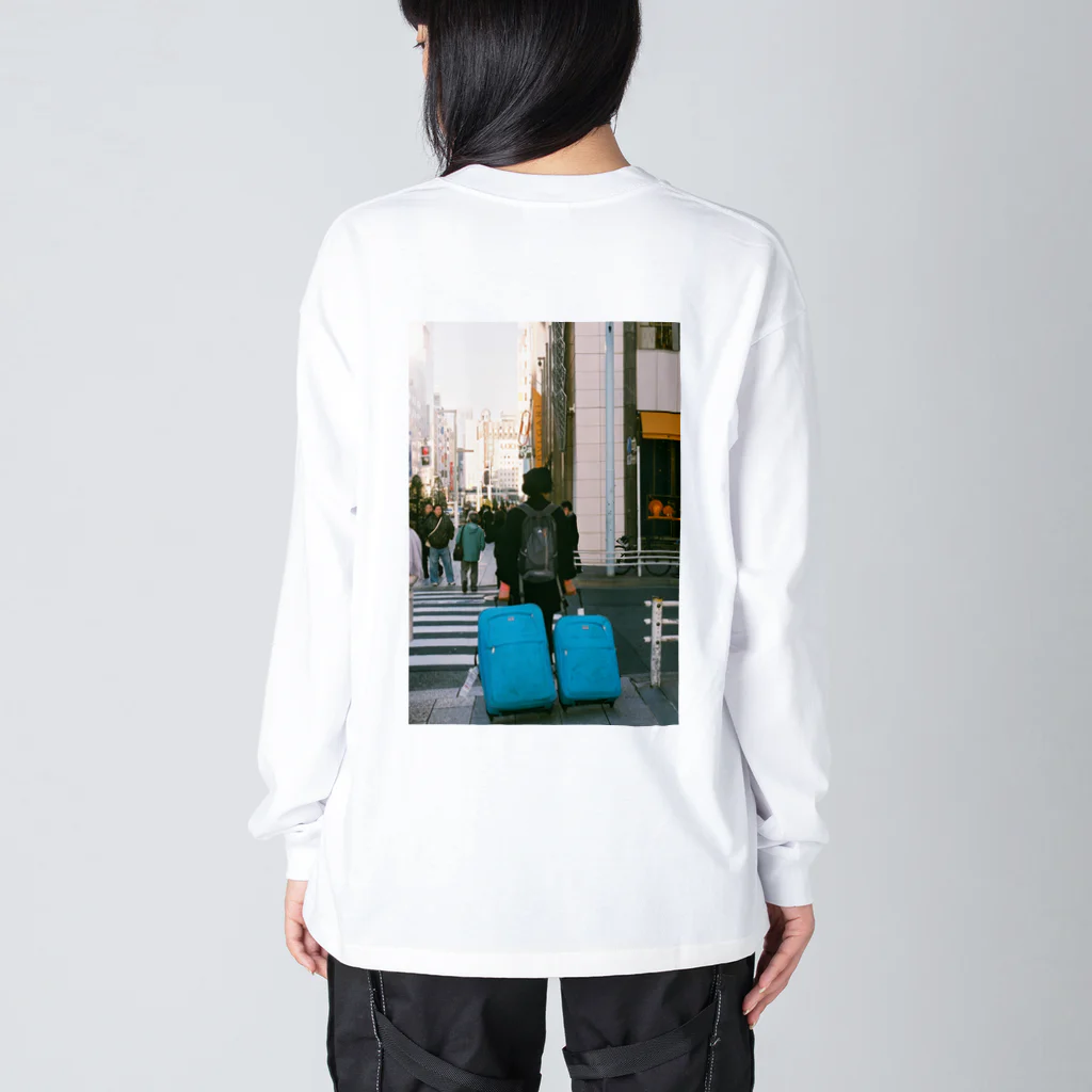 こいそのblue is too blue OP Big Long Sleeve T-Shirt