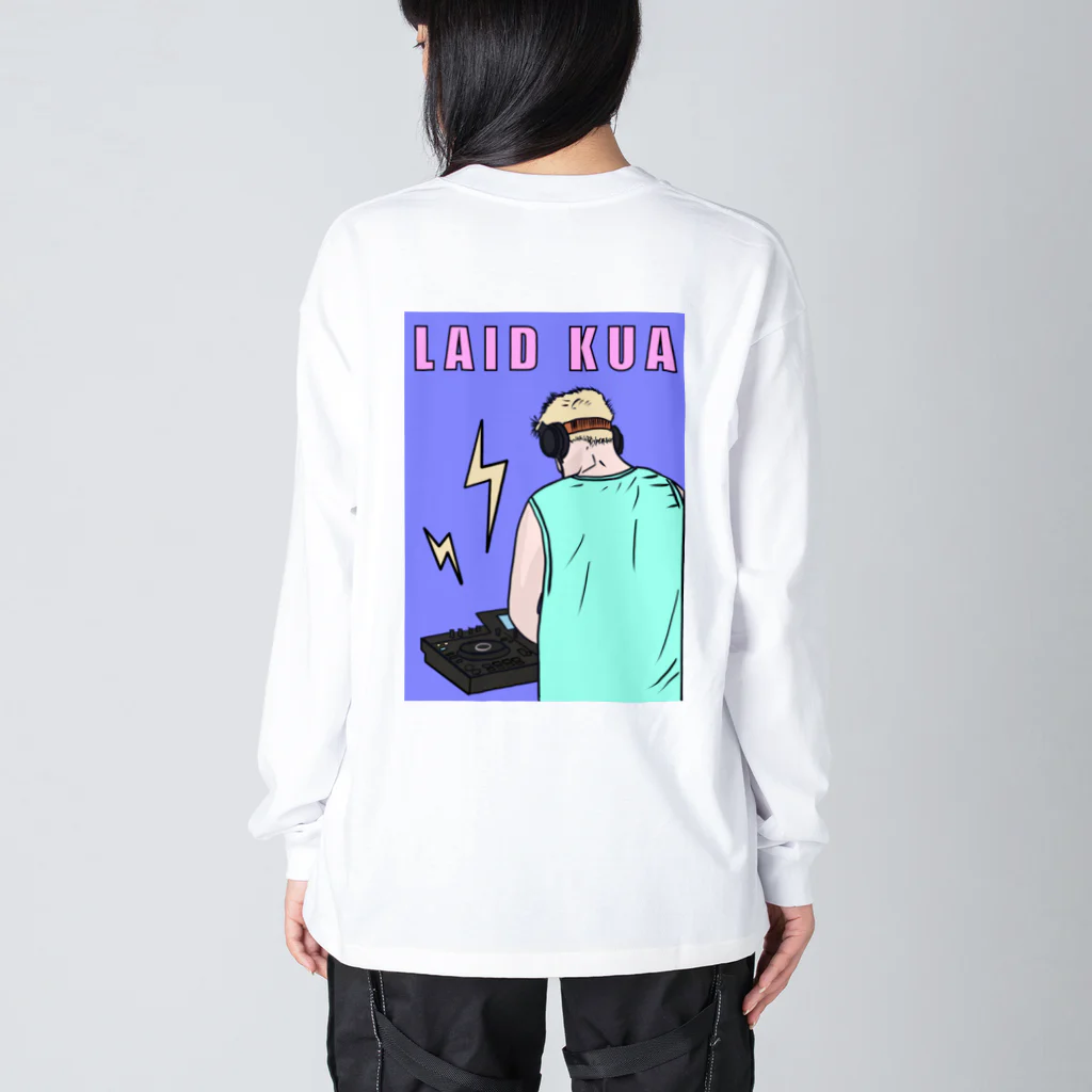 LAID_KUAのTo live is to be musical. ビッグシルエットロングスリーブTシャツ