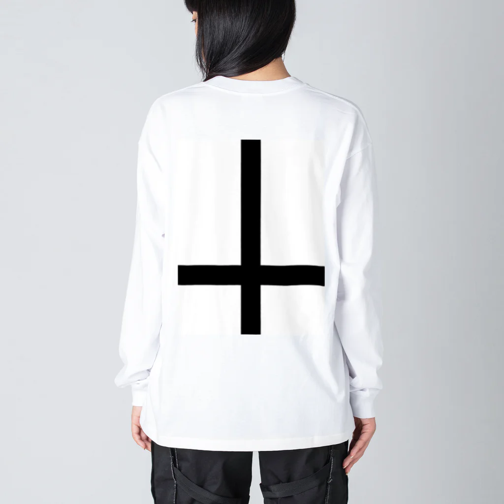 symptomaticのInverted cross ビッグシルエットロングスリーブTシャツ