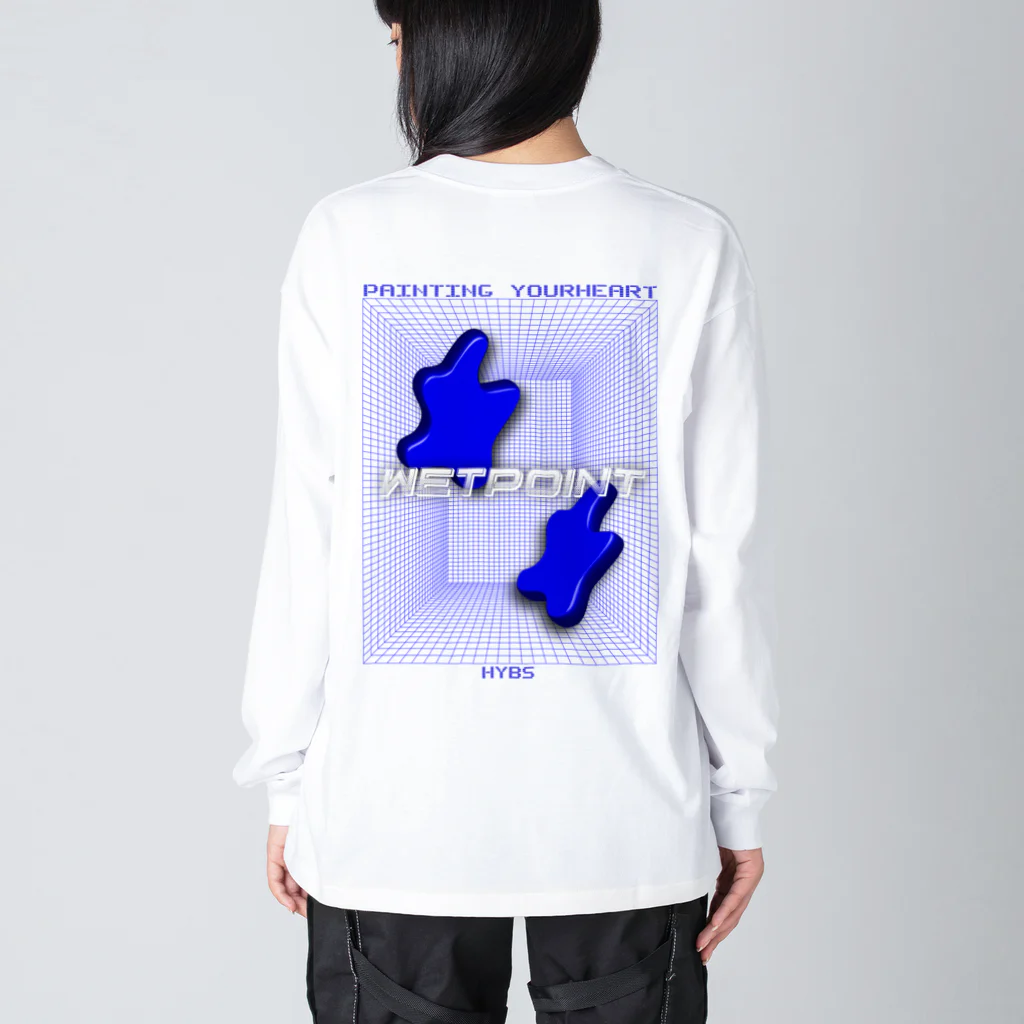 HYBS FOR MEのウェットポイント Big Long Sleeve T-Shirt