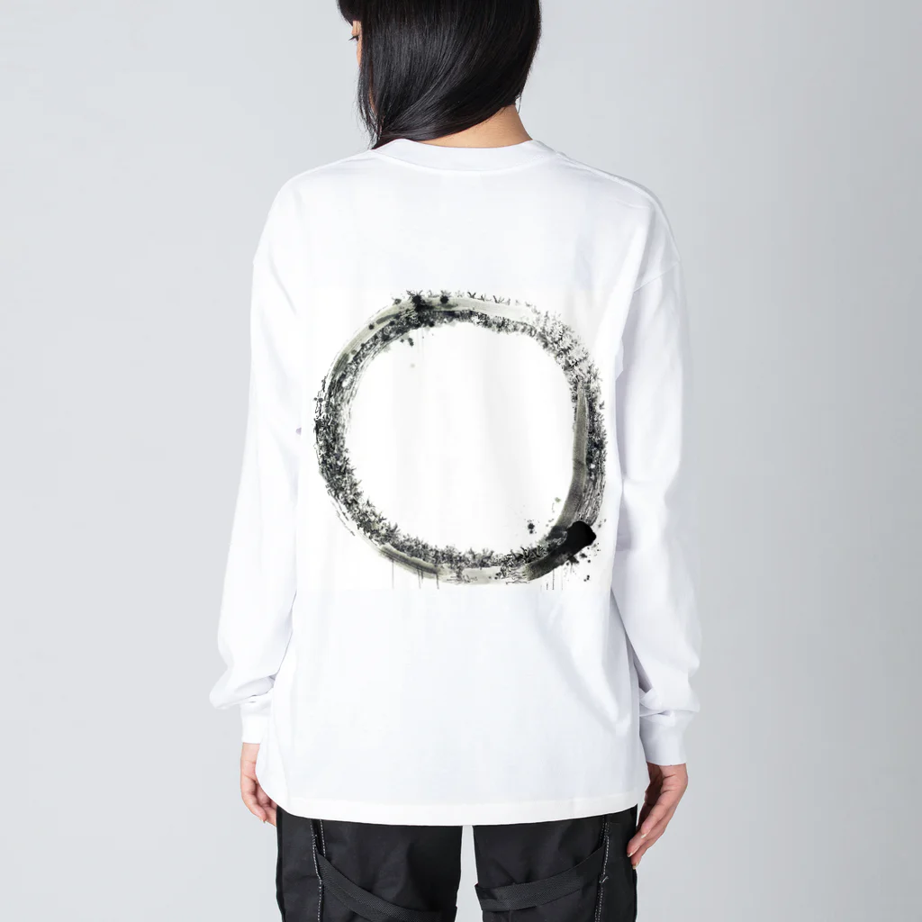 西垣肇也樹のオリジナルグッズの蜿蜿長蛇 右 長袖衣 Big Long Sleeve T-Shirt