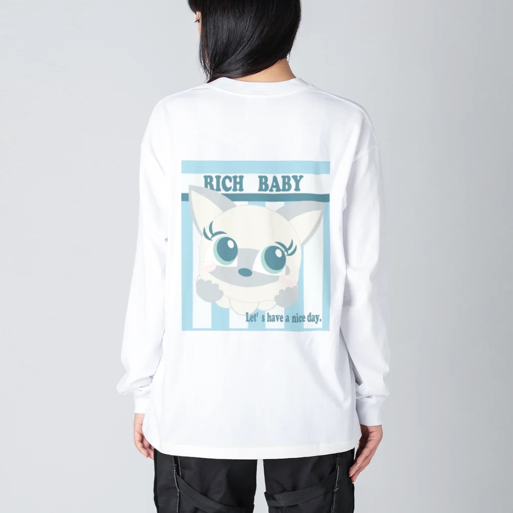 RICH BABYのRICH BABY by iii.store Big Long Sleeve T-Shirt