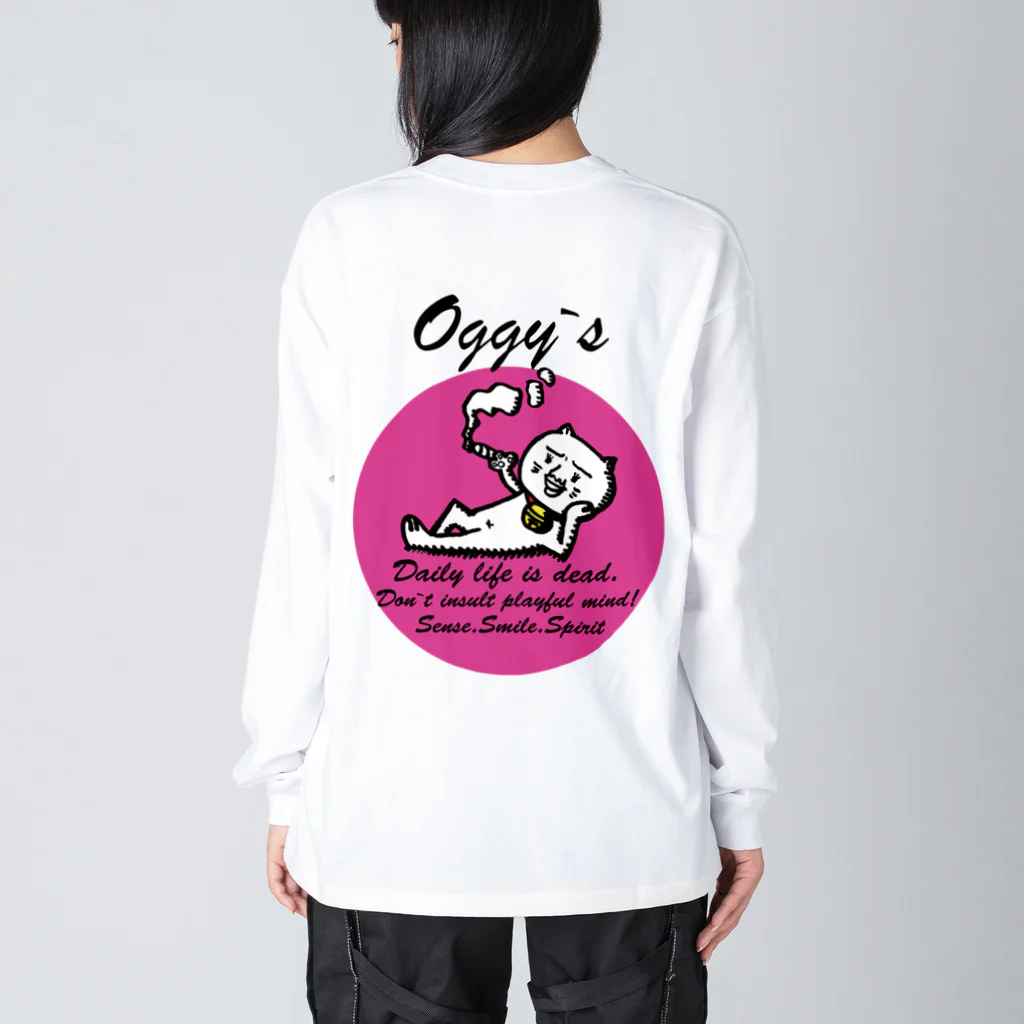 Showtime`sShowのoggy`s オ ビッグシルエットロングスリーブTシャツ