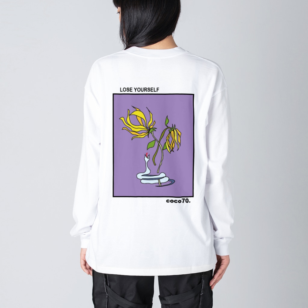 coco70のylang-ylang L/S T-shirt by coco70 Big Long Sleeve T-Shirt