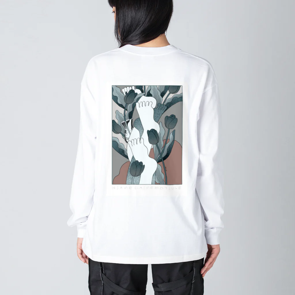 森優のかさねがさねもつれ Big Long Sleeve T-Shirt