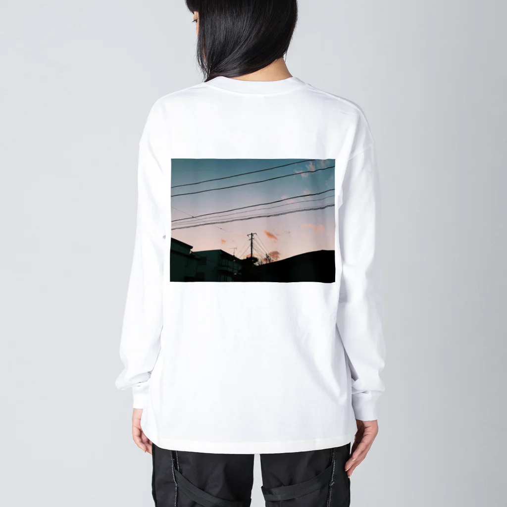 manatsunoshopの間の色 Big Long Sleeve T-Shirt