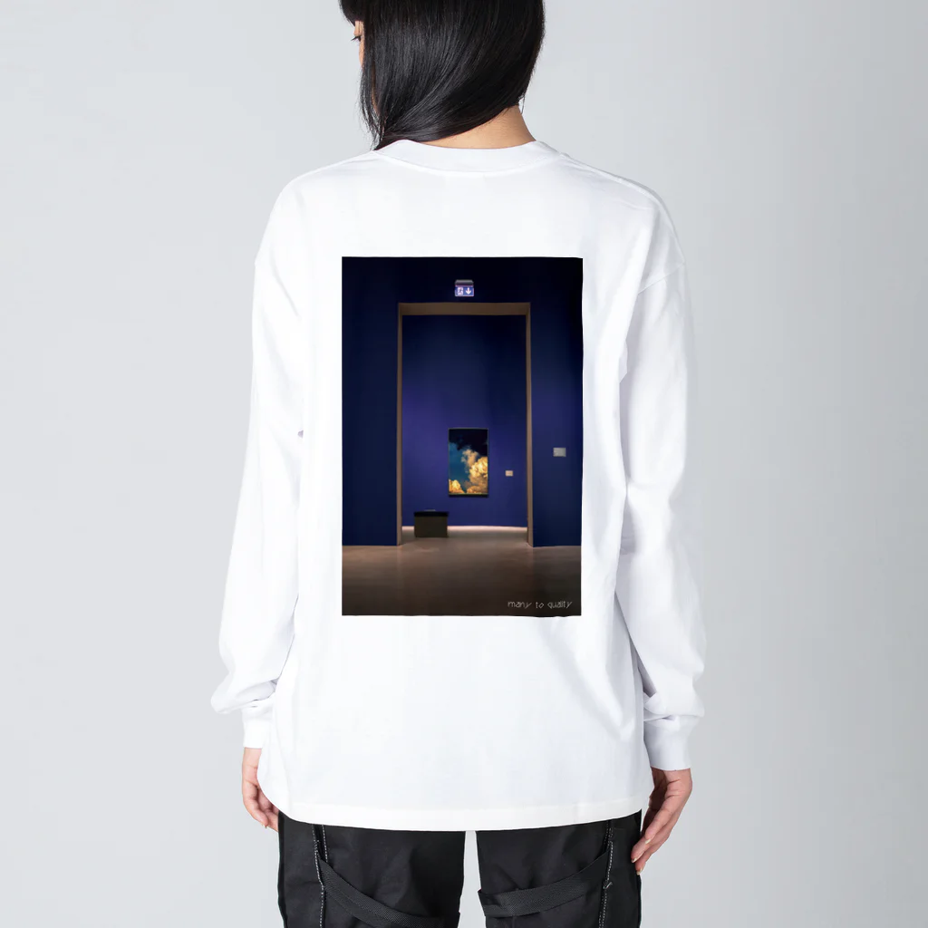 many to qualityのart gallery Big Long Sleeve T-Shirt