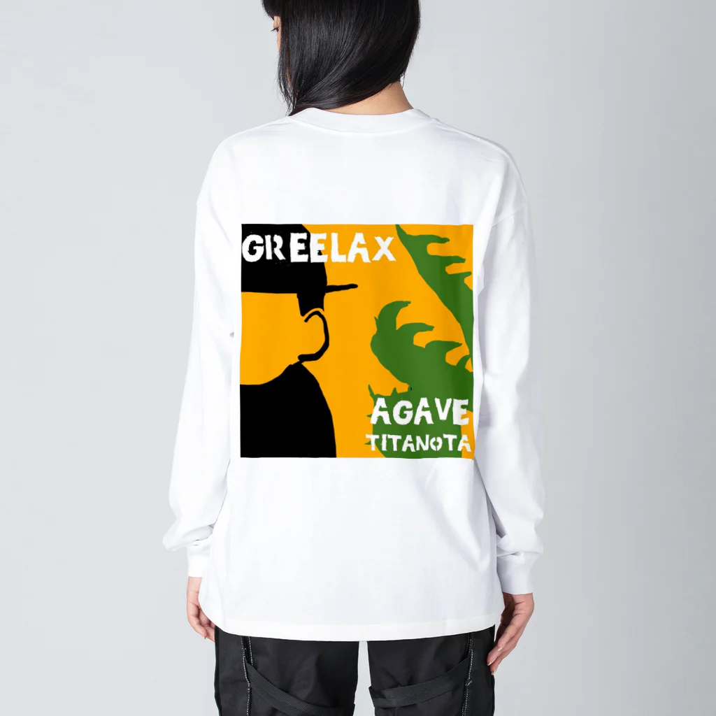 gree_laxのGREELAX コラボ　パキポキ ビッグシルエットロングスリーブTシャツ