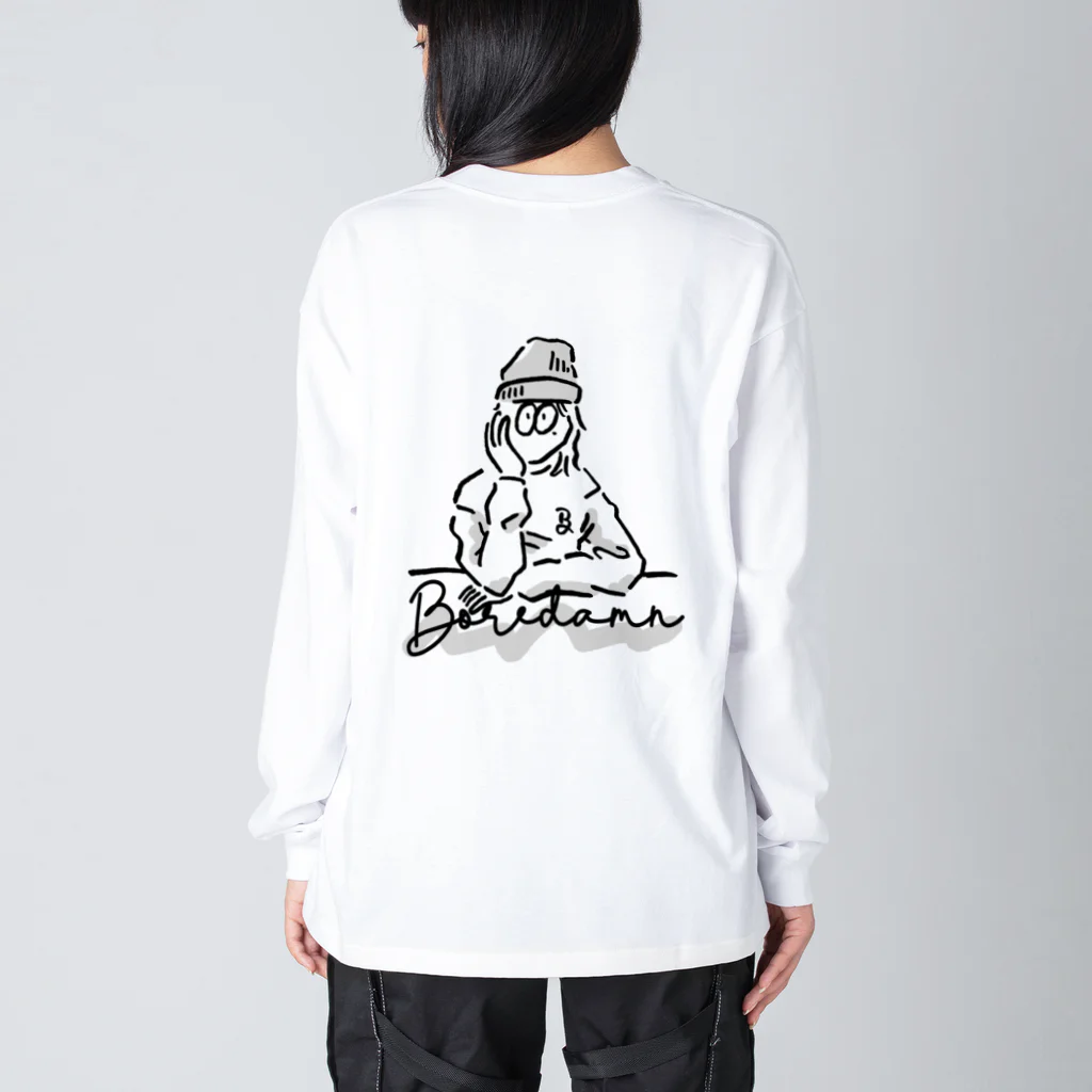 BOREDAMNのBOREDAMN girl ビッグシルエットロングスリーブTシャツ