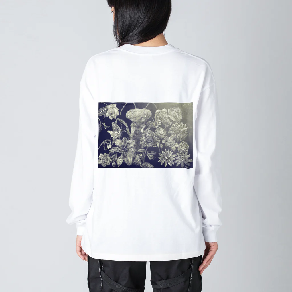 じゆうほんぽうの視野 Big Long Sleeve T-Shirt