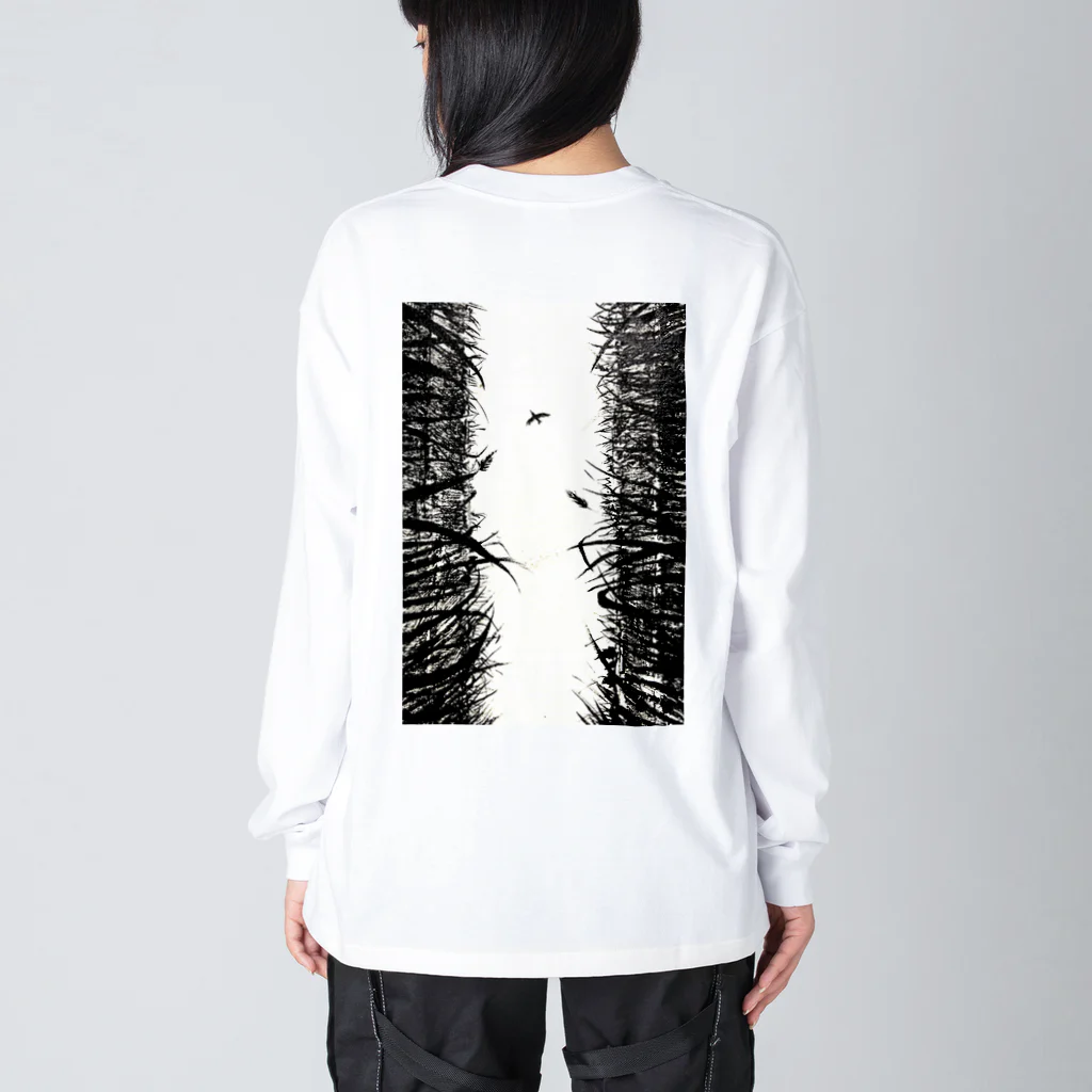 川合の商いの用水路から Big Long Sleeve T-Shirt