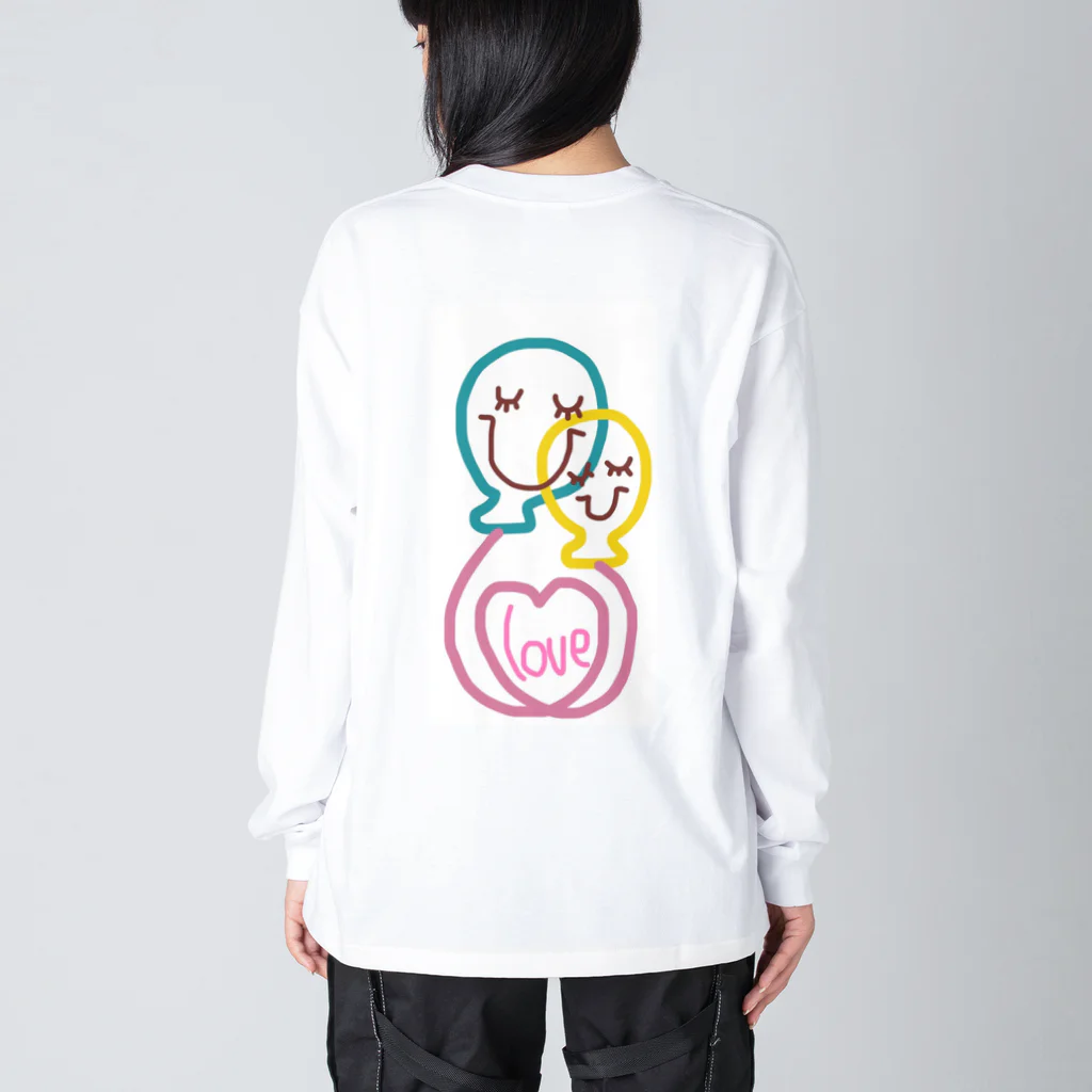 USAKITIのバルーンちゃん Big Long Sleeve T-Shirt