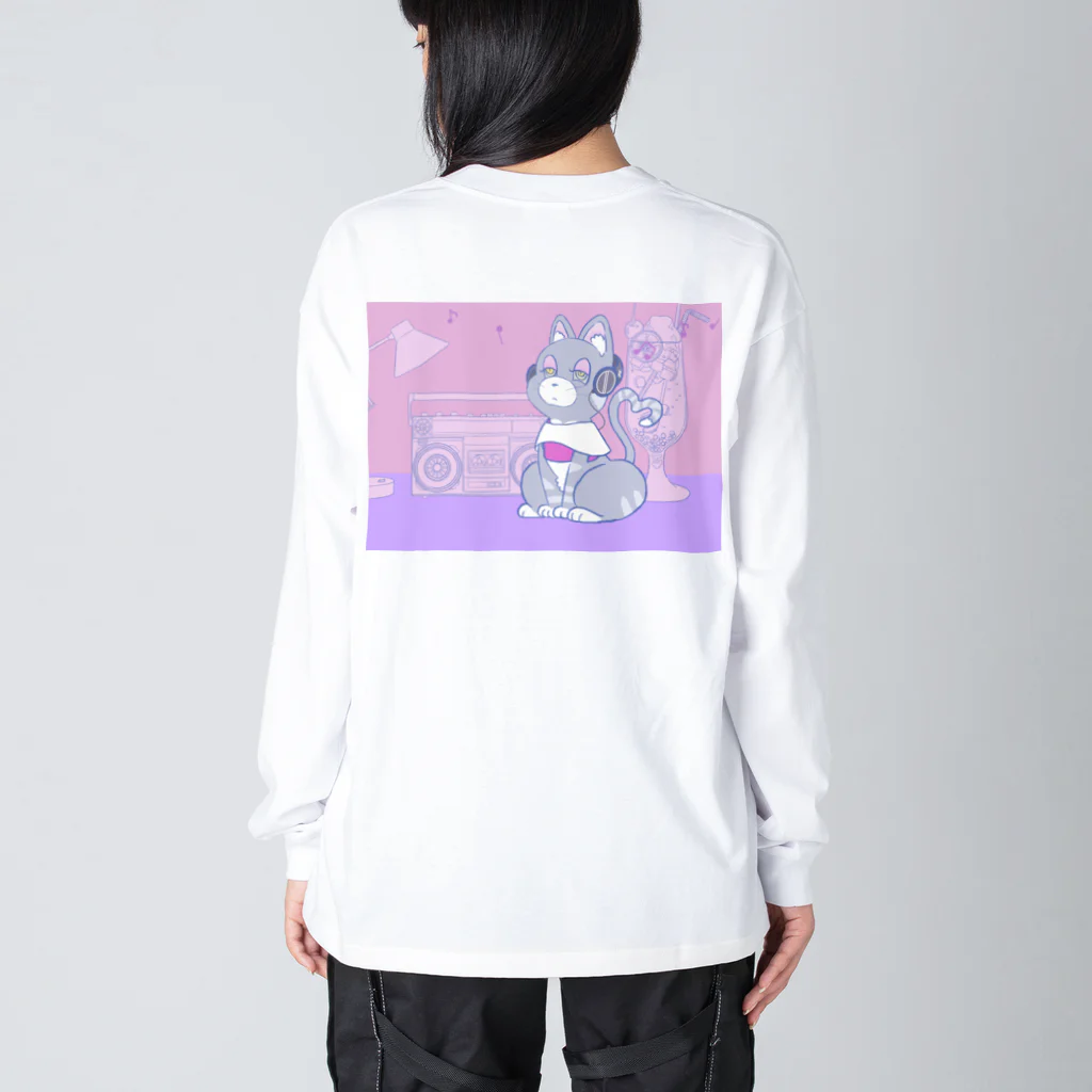 下町のお猫はんのTATAの休日 Big Long Sleeve T-Shirt