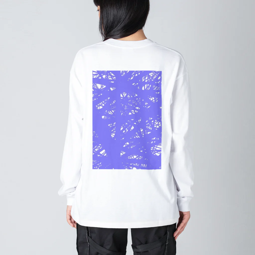 Ataoka屋いかがですかー！のPurple Line ビッグシルエットロングスリーブTシャツ