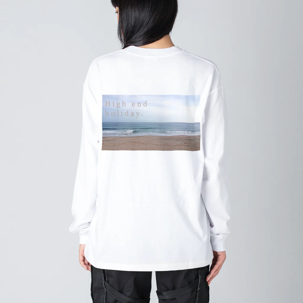 ohgのHigh end holiday. Big Long Sleeve T-Shirt