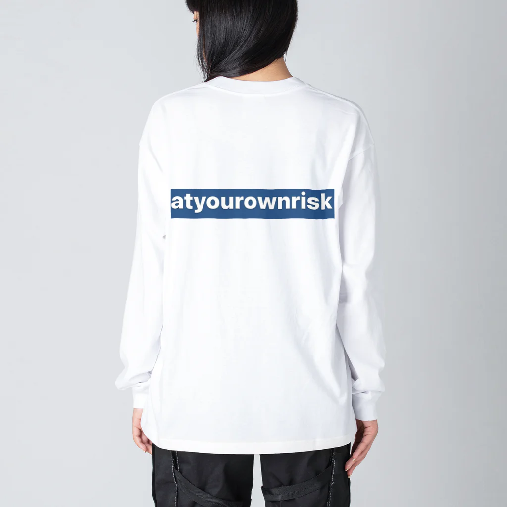 atyourownriskのatyourownrisk ビッグシルエットロングスリーブTシャツ