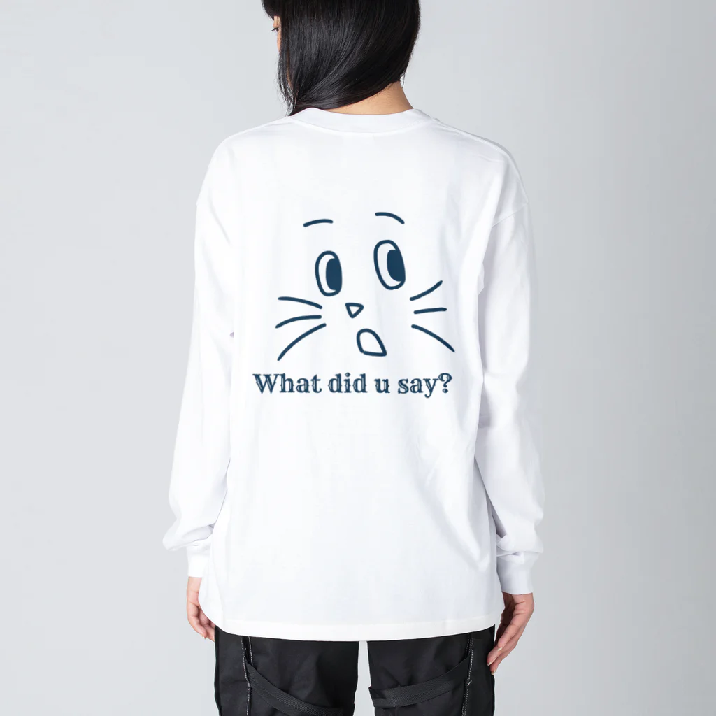 山口屋ニューヨークのえ？なんて言ったの？ Big Long Sleeve T-Shirt