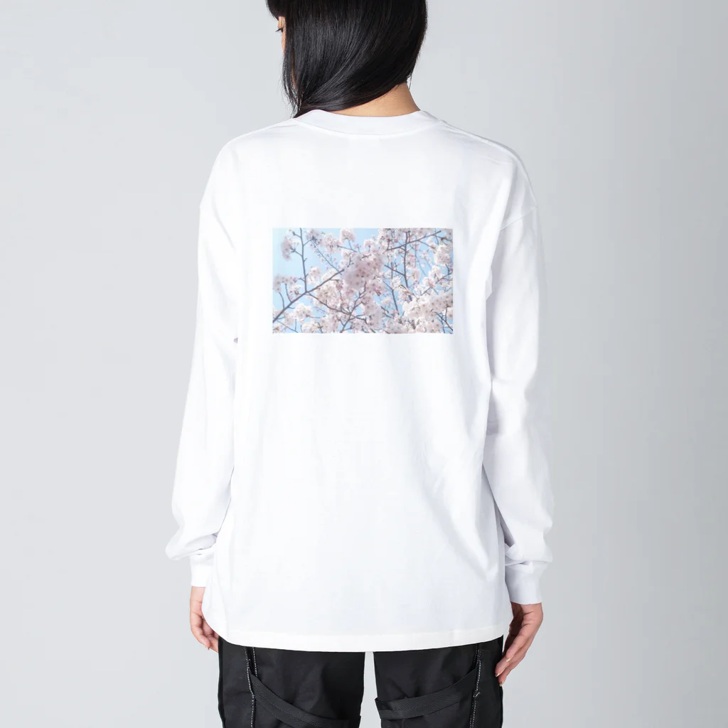 ぴてらのさくら Big Long Sleeve T-Shirt