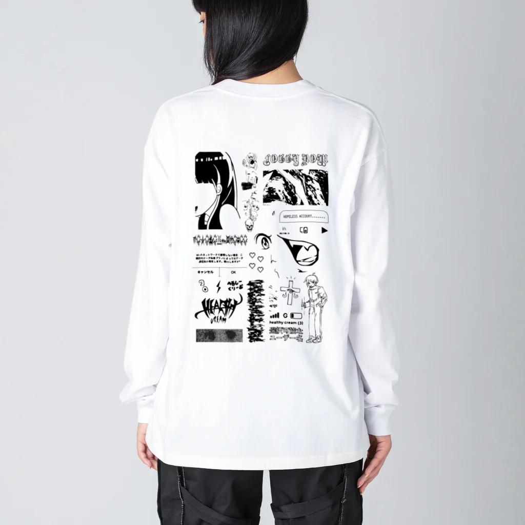 Healthy CreamのMIX PACK ビッグシルエットロングスリーブTシャツ