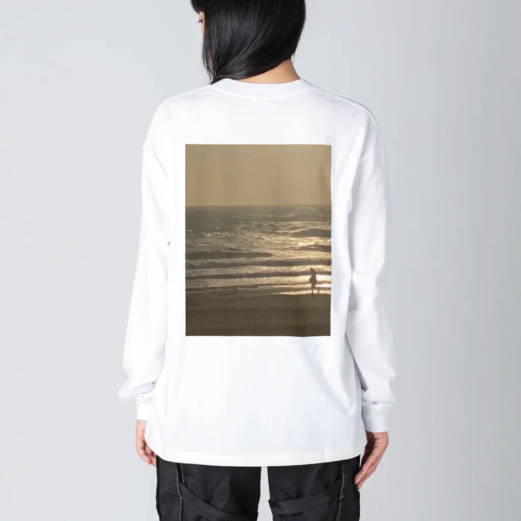 SUNDAY BROのBeach girl T Big Long Sleeve T-Shirt