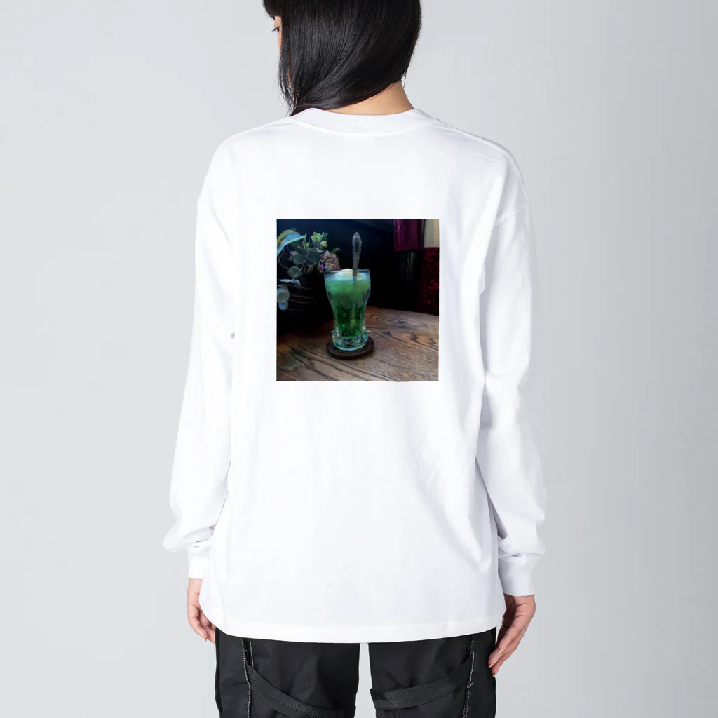 JM6のクリームソーダ Big Long Sleeve T-Shirt