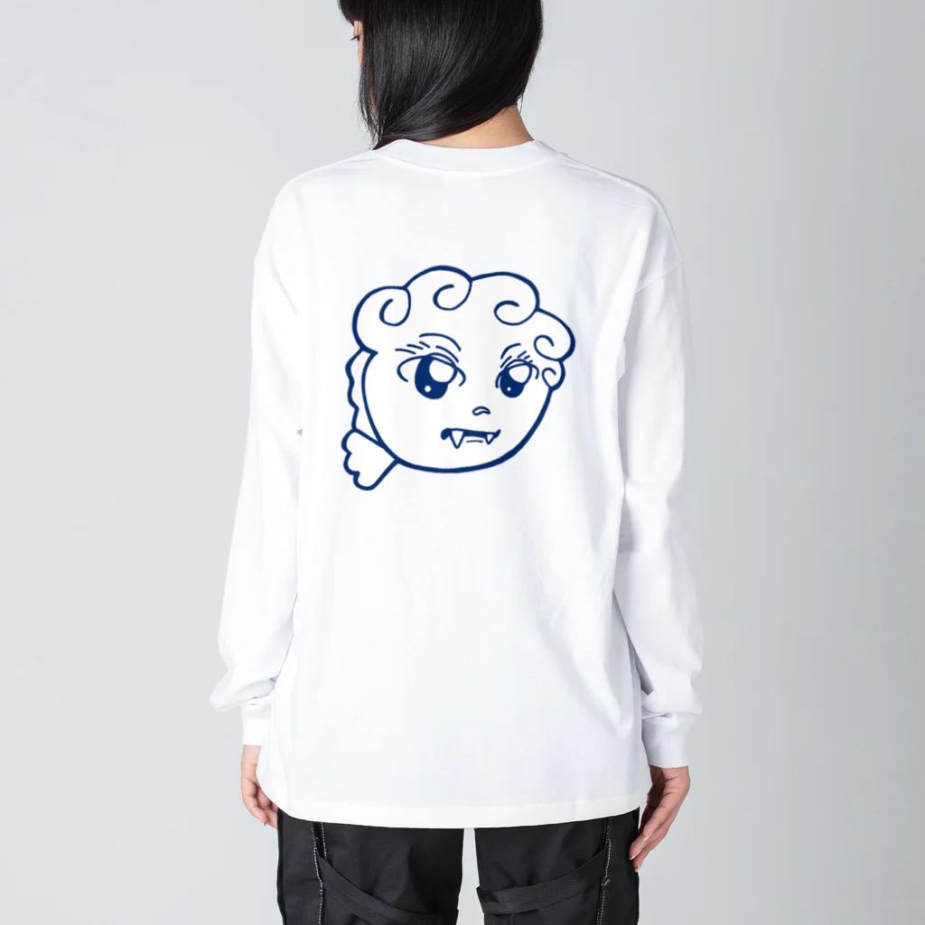 チャンドラー・シーンのどらごん（ホワイトカラー） Big Long Sleeve T-Shirt