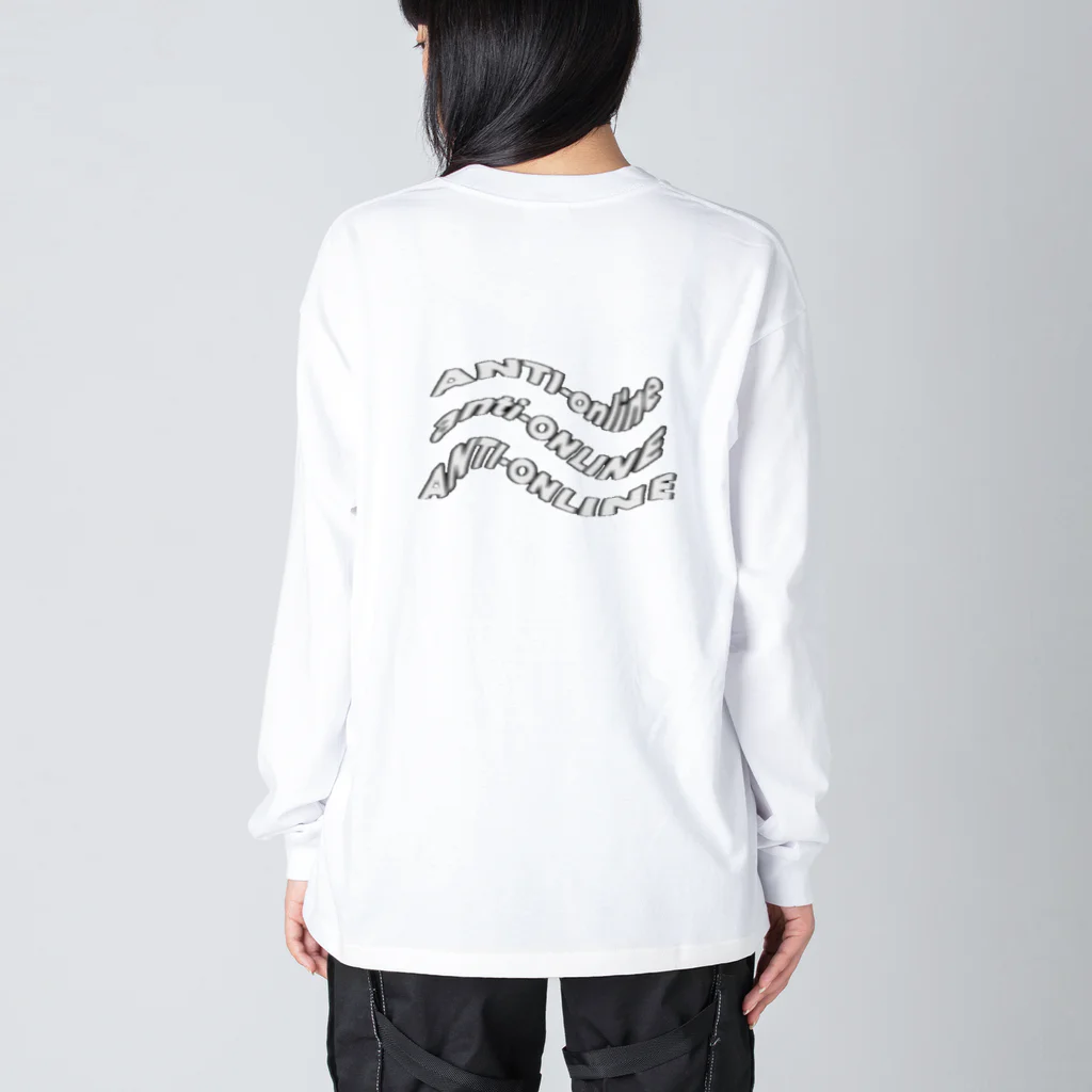 めいひのANTI-ONLINE Big Long Sleeve T-Shirt