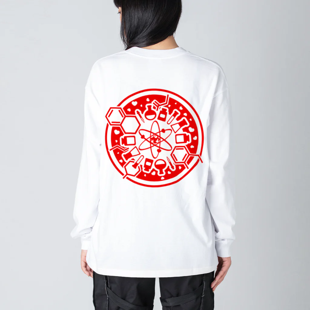 AURA_HYSTERICAのChemistry:) Big Long Sleeve T-Shirt