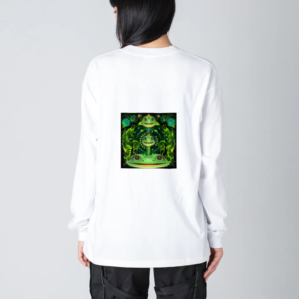 パコカリの幾何学神聖なる Big Long Sleeve T-Shirt