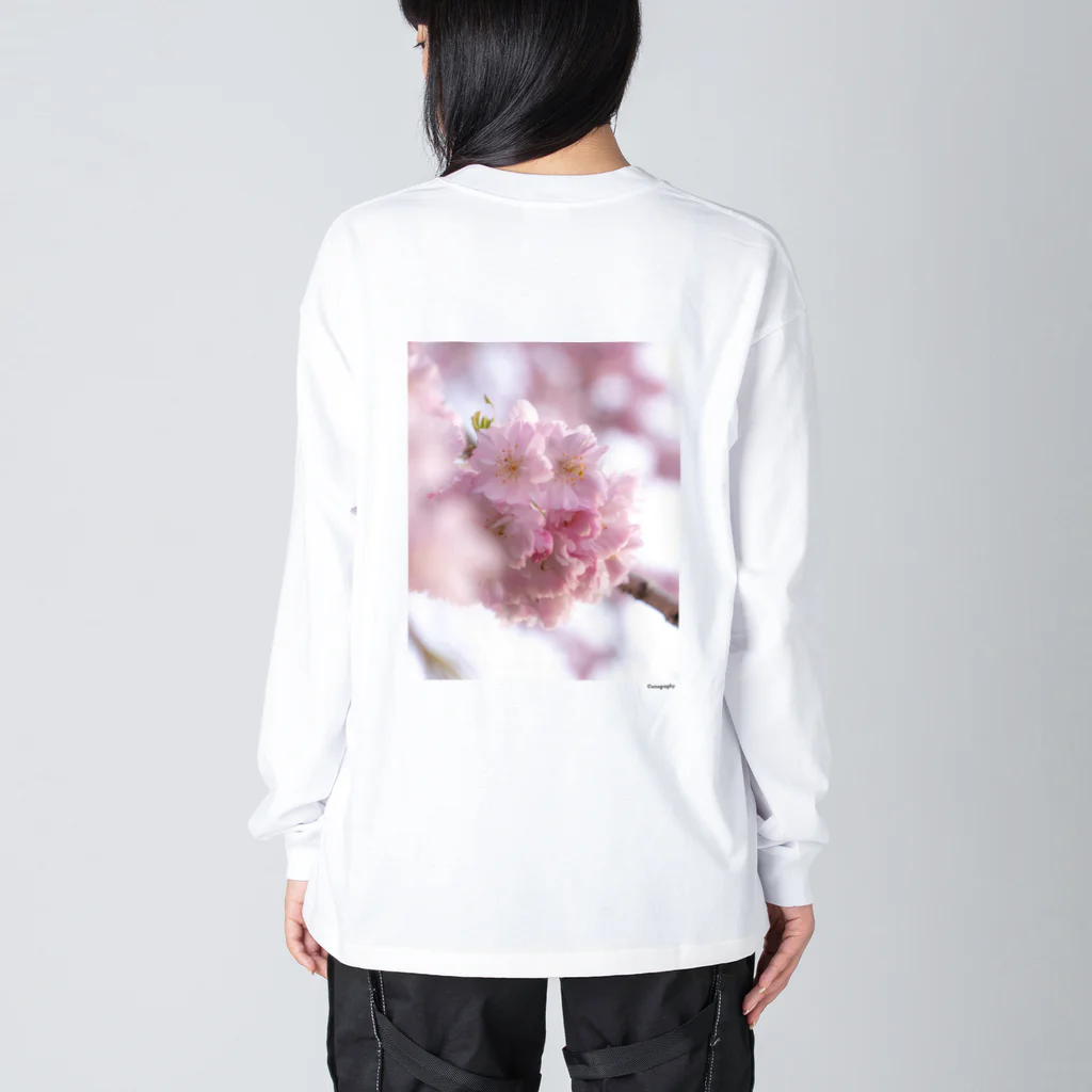 unxgraphyのSAKURA 1 ビッグシルエットロングスリーブTシャツ